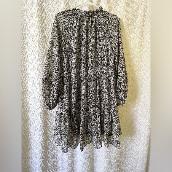 NWOT Tiered Long Sleeve Mini Dress - Picture 5 of 5